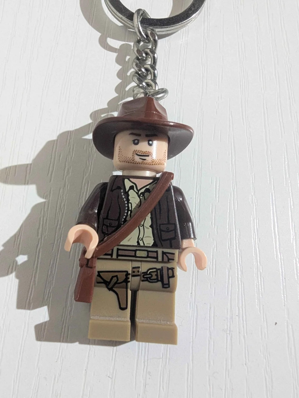 (RARE) LEGO Indiana Jones Minifigure Keychain - Picture 2 of 6